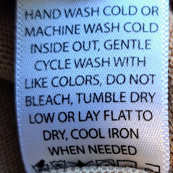 It Is Well LA Boxy Sweater Tan Lightweight Oversized Rolled Neck Size M - Picture 11 of 11